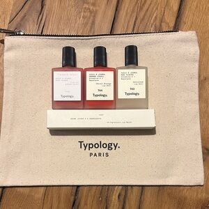 Typology Lip Balm & Gloss Set - pink, coral, clear